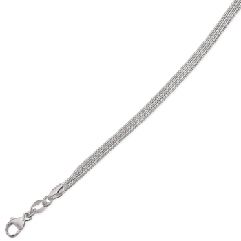 Sølv halskæde 3 slangekæder. Vælge str (42,45,50,60 cm) 16442-14
